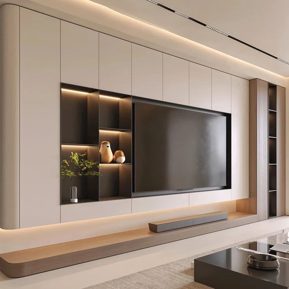 TV Units by V Dream Decor Interiors, Hyderabad — 1