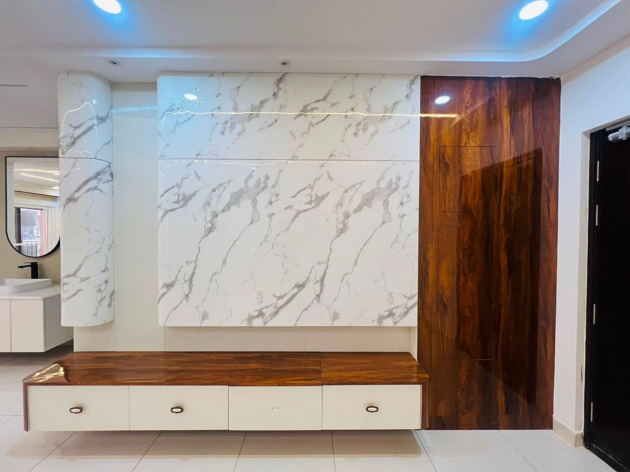 Aparna Yellow Bells — Kompally, Hyderabad interior by V Dream Decor